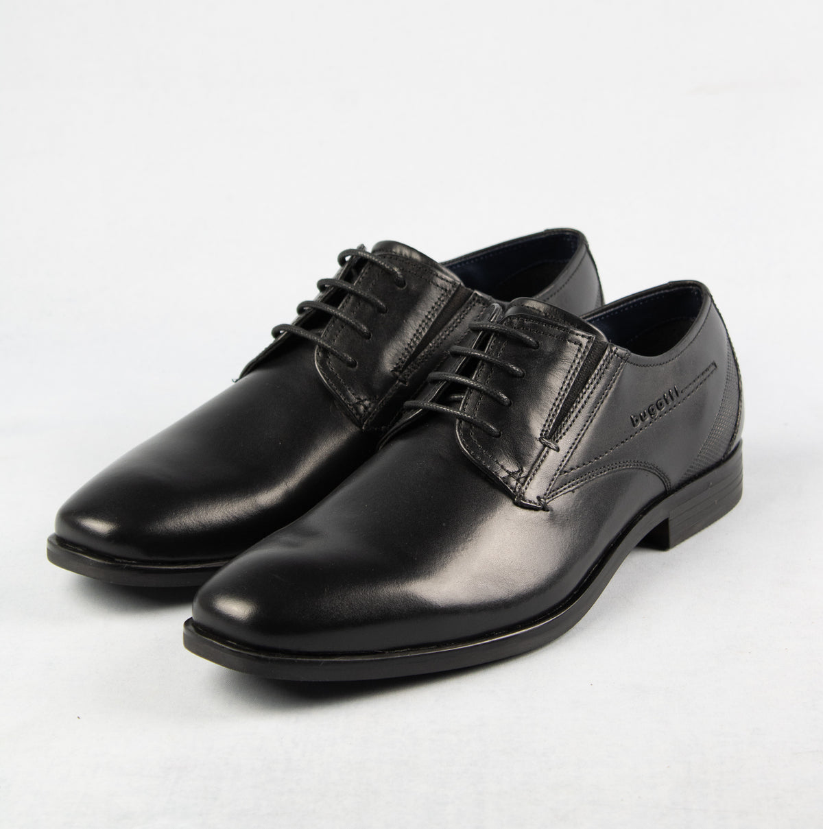 Bugatti Black Comfort Wide Formal Shoe 311-19608-1000