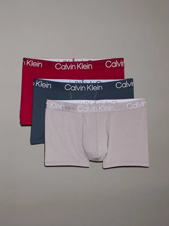 Calvin Klein | 3 Pack Trunks in Multicolour | 000NB2970A PZN