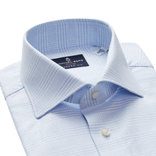 Load image into Gallery viewer, Emanuel Berg Blue Check Shirt Rialto SF19766