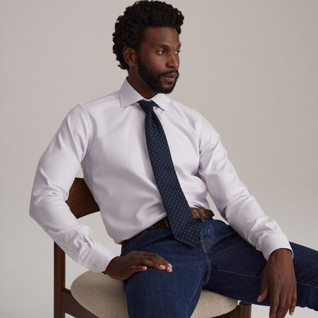 Emanuel Berg Pink Check Shirt Rialto sf19767