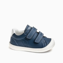 Load image into Gallery viewer, Pablosky Boys Navy Velcro Shoe 048525