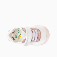Load image into Gallery viewer, Pablosky Girls White &amp; Pink Shoe 048605