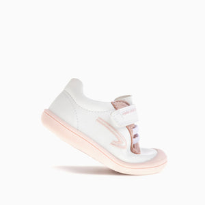 Pablosky Girls White & Pink Shoe 048605