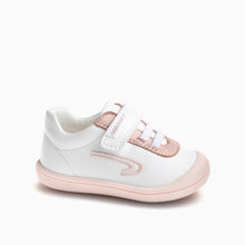 Load image into Gallery viewer, Pablosky Girls White &amp; Pink Shoe 048605