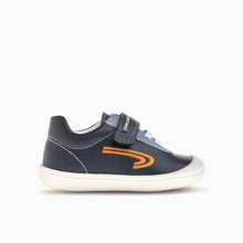 Load image into Gallery viewer, Pablosky Boys Navy Shoe 048625