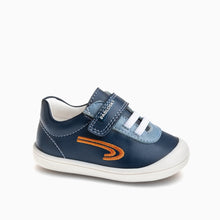 Load image into Gallery viewer, Pablosky Boys Navy Shoe 048625