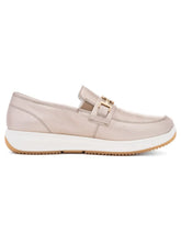 Load image into Gallery viewer, Ara | Osaka Wide H Fit Slip On Leather Loafers in Sand | 12-25528 08