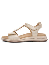 Load image into Gallery viewer, Ara Osaka Velcro Sandals Platinum 34804 11