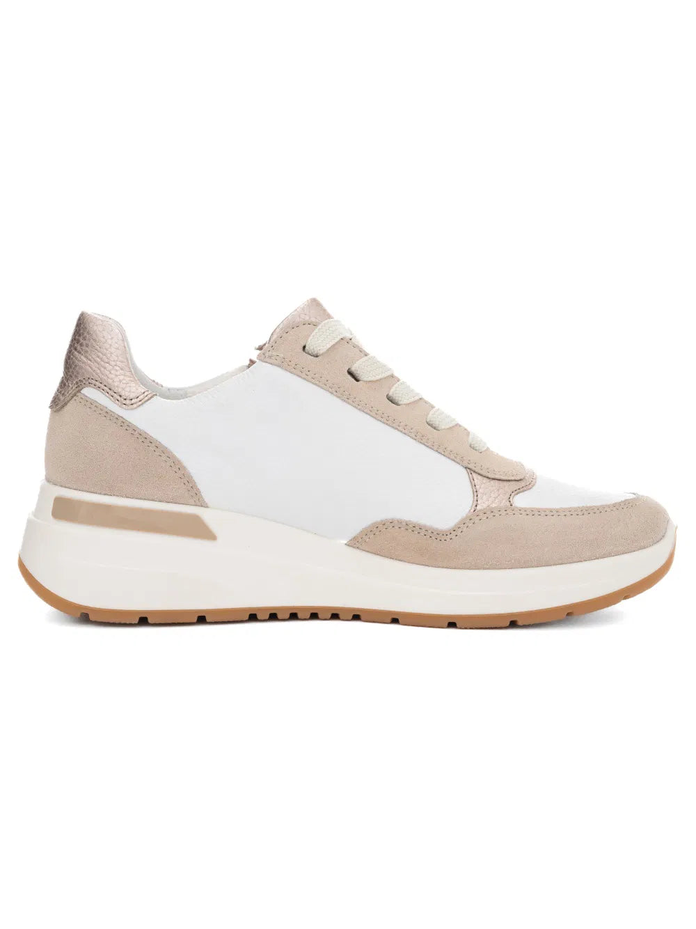 Ara Beige Wide H Fit Trainer Garda 12-57702 25