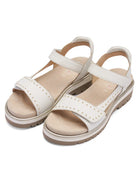 Ara White Velcro Sandals 21008 04