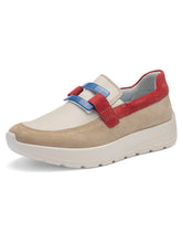 Load image into Gallery viewer, Ara Slip On Red, Beige Blue Shoes 12-25122 08