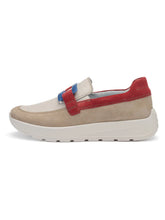Load image into Gallery viewer, Ara Slip On Red, Beige Blue Shoes 12-25122 08