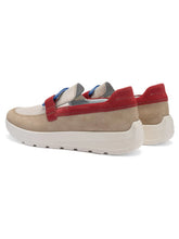 Load image into Gallery viewer, Ara Slip On Red, Beige Blue Shoes 12-25122 08