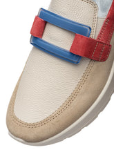 Load image into Gallery viewer, Ara Slip On Red, Beige Blue Shoes 12-25122 08