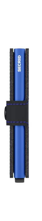 Secrid Mini-Wallet Matte Black Blue
