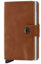 Secrid Mini-Wallet Vintage Cognac Silver