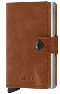 Secrid Mini-Wallet Vintage Cognac Silver