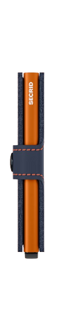 Secrid Mini-Wallet Matte Nightblue Orange