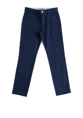 One Varones |Slim Fit Boys Chino in Navy Blue | 10-05020n 78