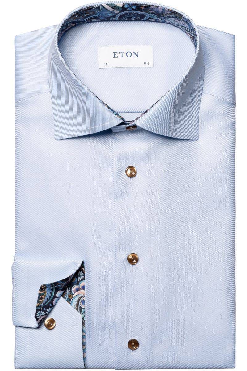 Eton 1000 12509 22 Blue Shirt