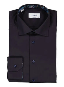 Eton 1000 12498 29 Navy Shirt