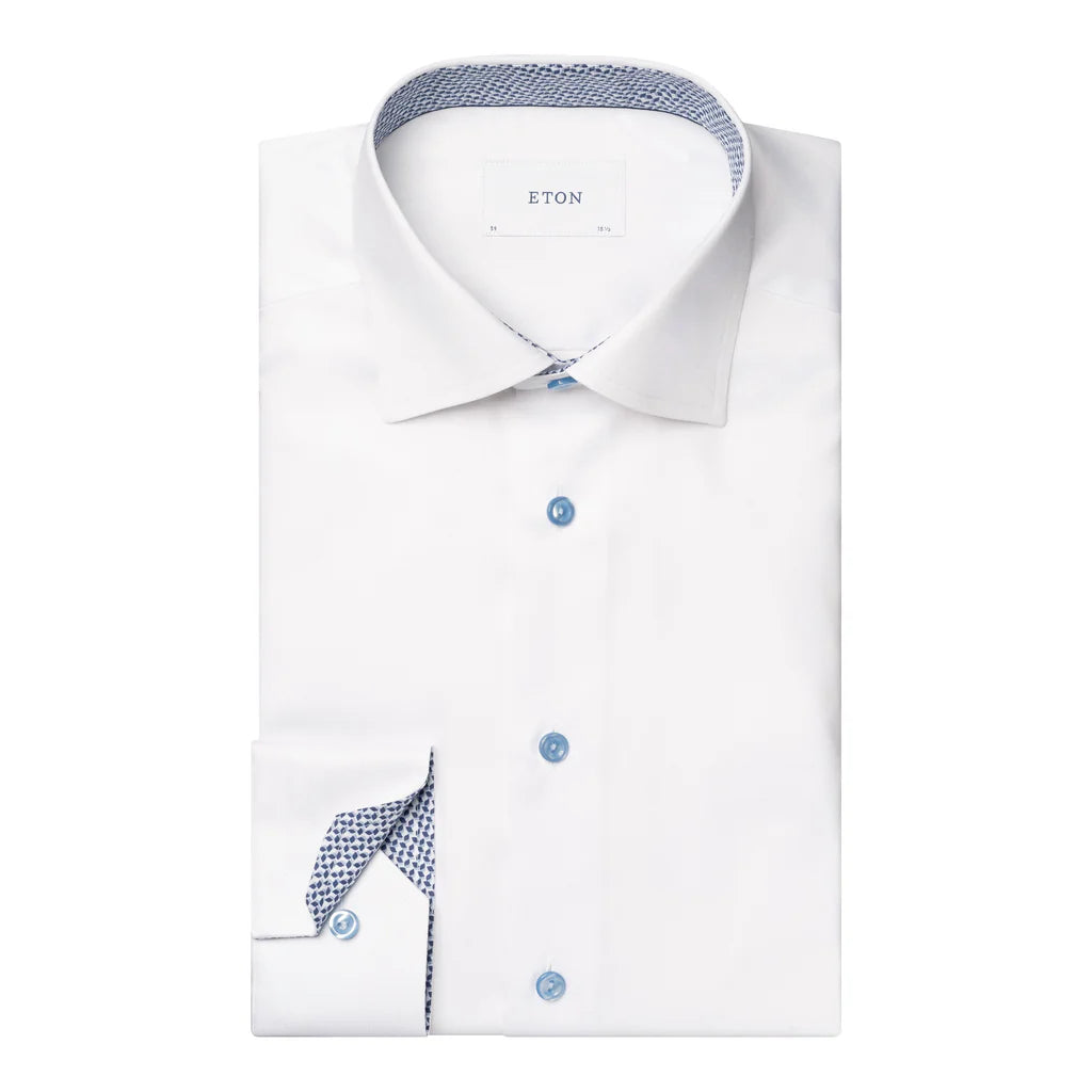 Eton White Shirt 100013578 00
