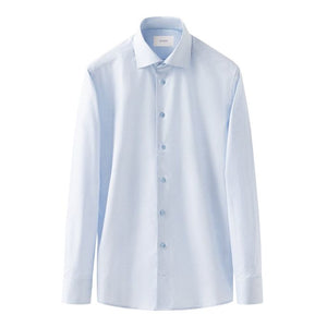 Eton Blue Dobby Shirt 100013588 21