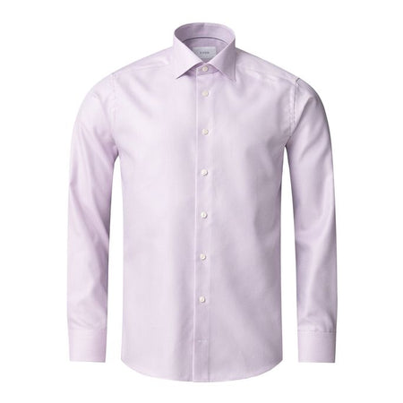 Eton Pink Herringbone Shirt 100013604 51