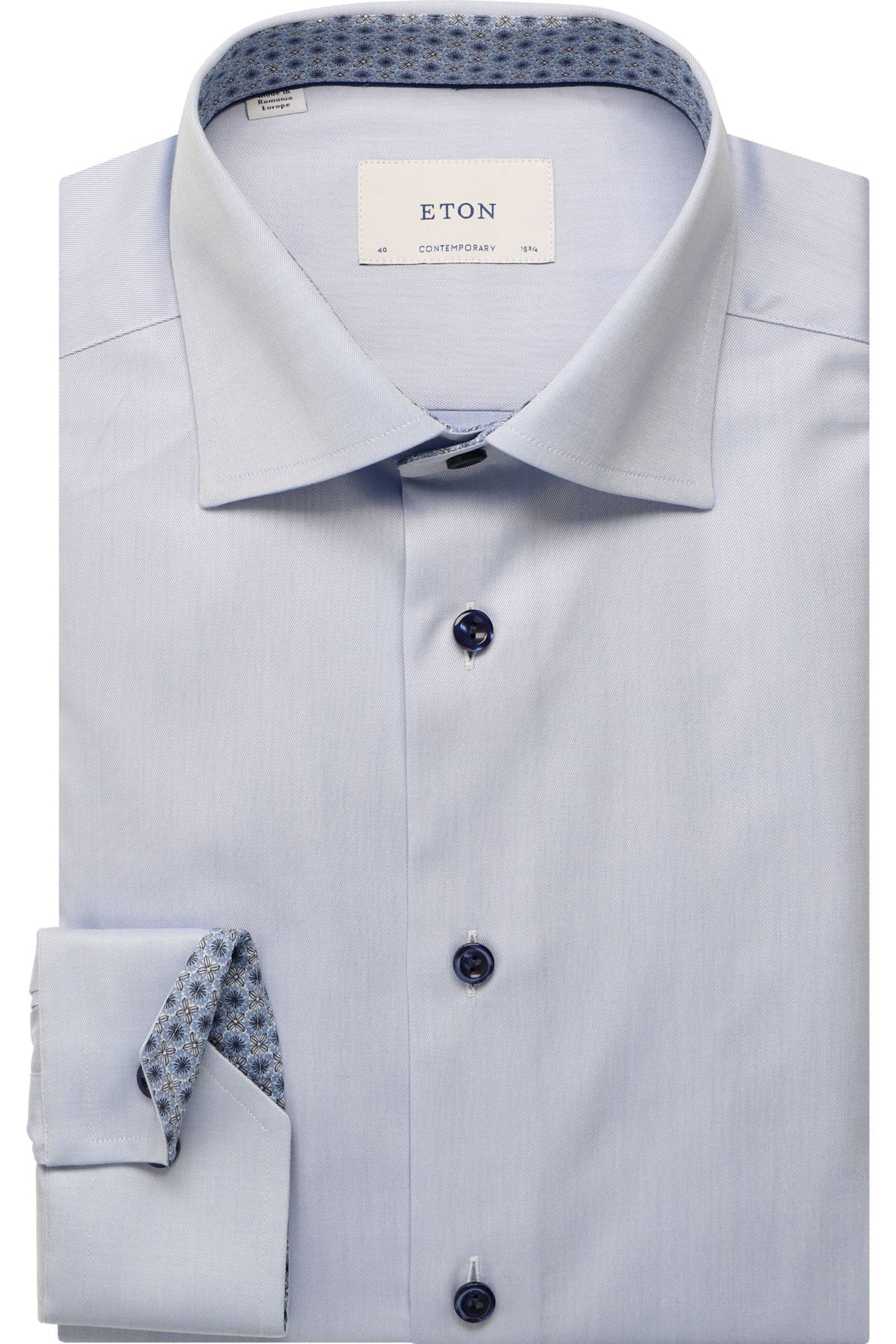 Eton Blue Shirt 100014603 21