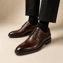 Load image into Gallery viewer, Sioux Wide Fit Dark Brown Shoe 11742