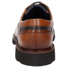 Load image into Gallery viewer, Sioux Wide Fit Shoe Cognac 12404