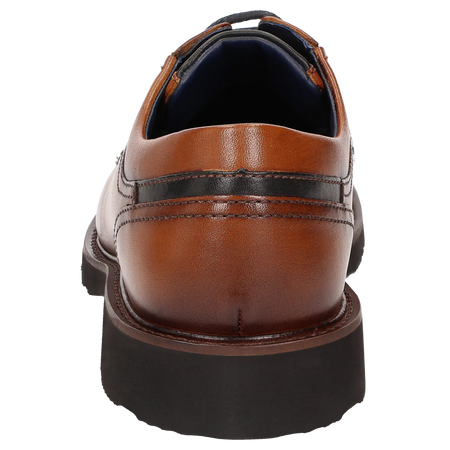 Sioux Wide Fit Shoe Cognac 12404
