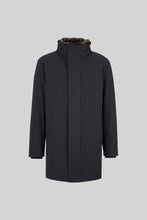 Load image into Gallery viewer, Strellson Navy Parka Coat 30043680 401