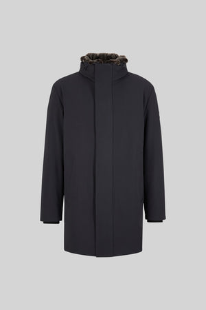 Strellson Navy Parka Coat 30043680 401