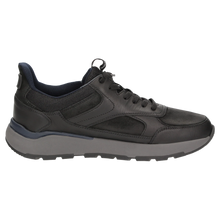 Load image into Gallery viewer, Sioux Black Elastic Lace Shoe 13040