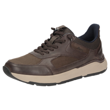 Load image into Gallery viewer, Sioux Dark Brown Elastic Lace Shoe 13042