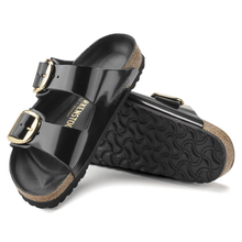 Load image into Gallery viewer, Birkenstock Arizona Big Buckle Black Patent 1021476
