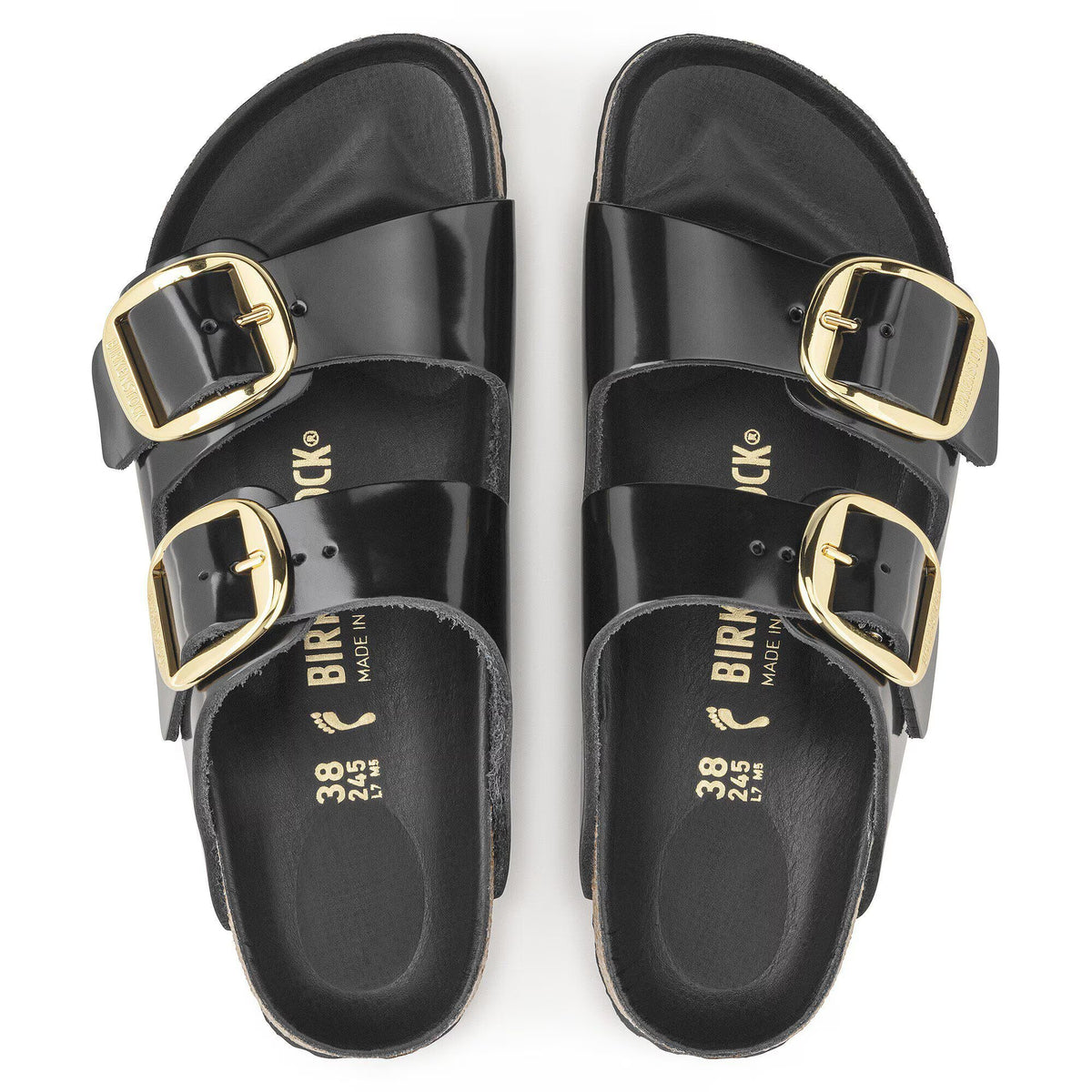 Birkenstock Arizona Big Buckle Black Patent 1021476
