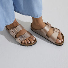 Load image into Gallery viewer, Birkenstock | Arizona Birko Flor Sandals in Copper | 1023960