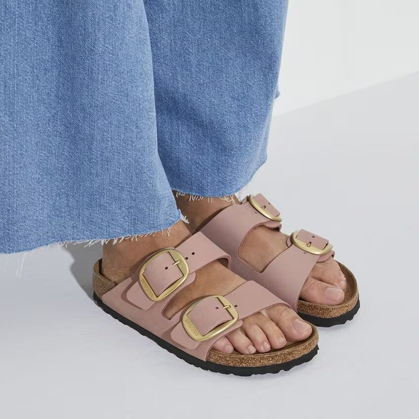 Old Rose Birkenstock Rose Gold Big Buckle BIRKENSTOCK Arizona Big