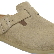 Load image into Gallery viewer, Birkenstock Boston Khaki Suede Leather 1025844