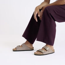 Load image into Gallery viewer, Birkenstock Arizona Faded Purple Sandals 1029428