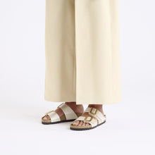 Load image into Gallery viewer, Birkenstock Sydney Graceful Pearl White 1029492