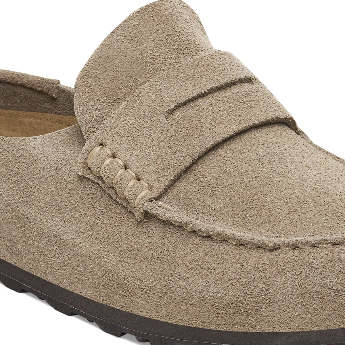 Birkenstock Beige Taupe Naples Moccasin 1029710