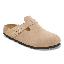 Load image into Gallery viewer, Birkenstock Boston Sandcastle Suede Leather 1030883