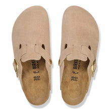 Load image into Gallery viewer, Birkenstock Boston Sandcastle Suede Leather 1030883
