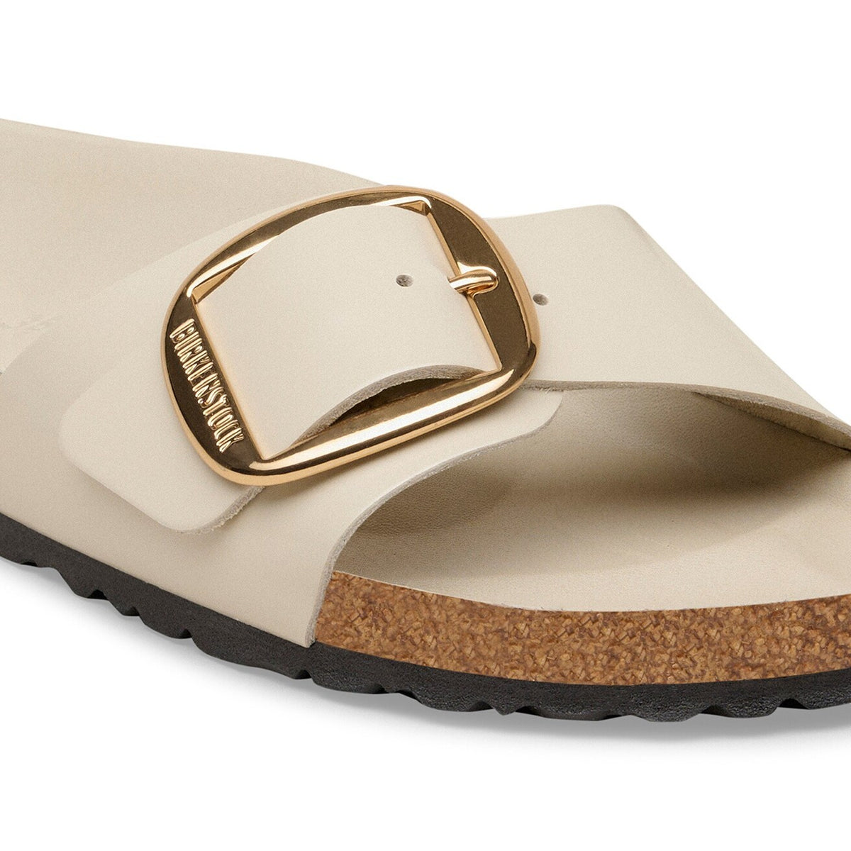 Birkenstock Madrid Big Buckle High-Shine Oyster 1031823