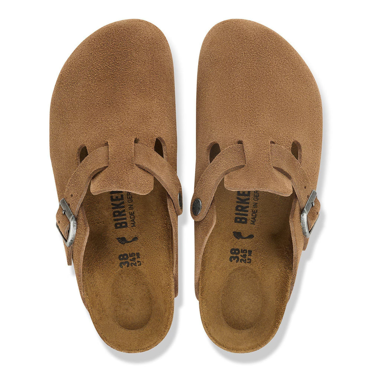 Birkenstock Boston Dark Tea Clogs 1032795