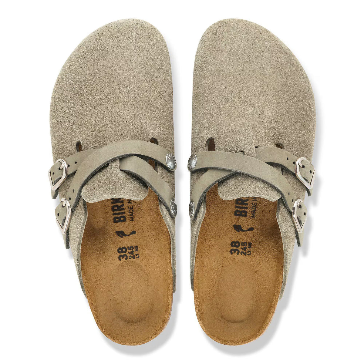 Birkenstock Blair Taupe Clogs 1032905