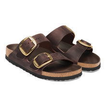 Load image into Gallery viewer, Birkenstock Arizona Big Buckle Sandals in Habana Brown 1032916